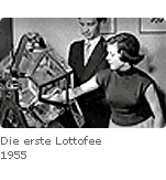 Erste Lottofee 1955