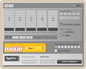 Keno Plus 5 spielen